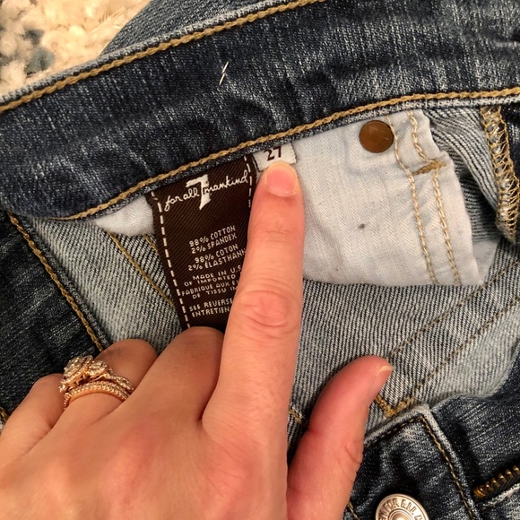 7 for All Mankind Jeans - Picture 2 of 3